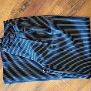 a new day Black and White Pinstripe Trousers Size 4